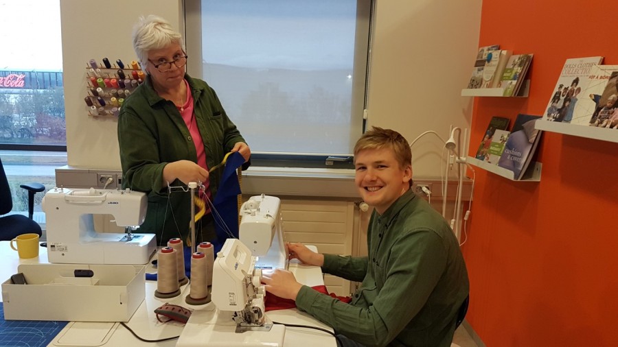 Góð ráð frá fagmönnum við saumaskapinn Kennsla á saumavélar og aðstoð við saumaskapinn