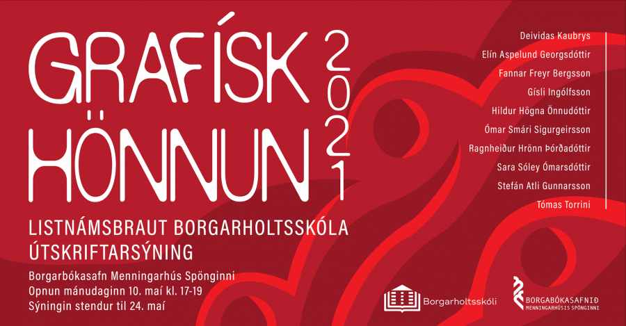 Grafísk hönnun 2021, Borgarholtsskóli Grafísk hönnun 2021, Borgarholtsskóli