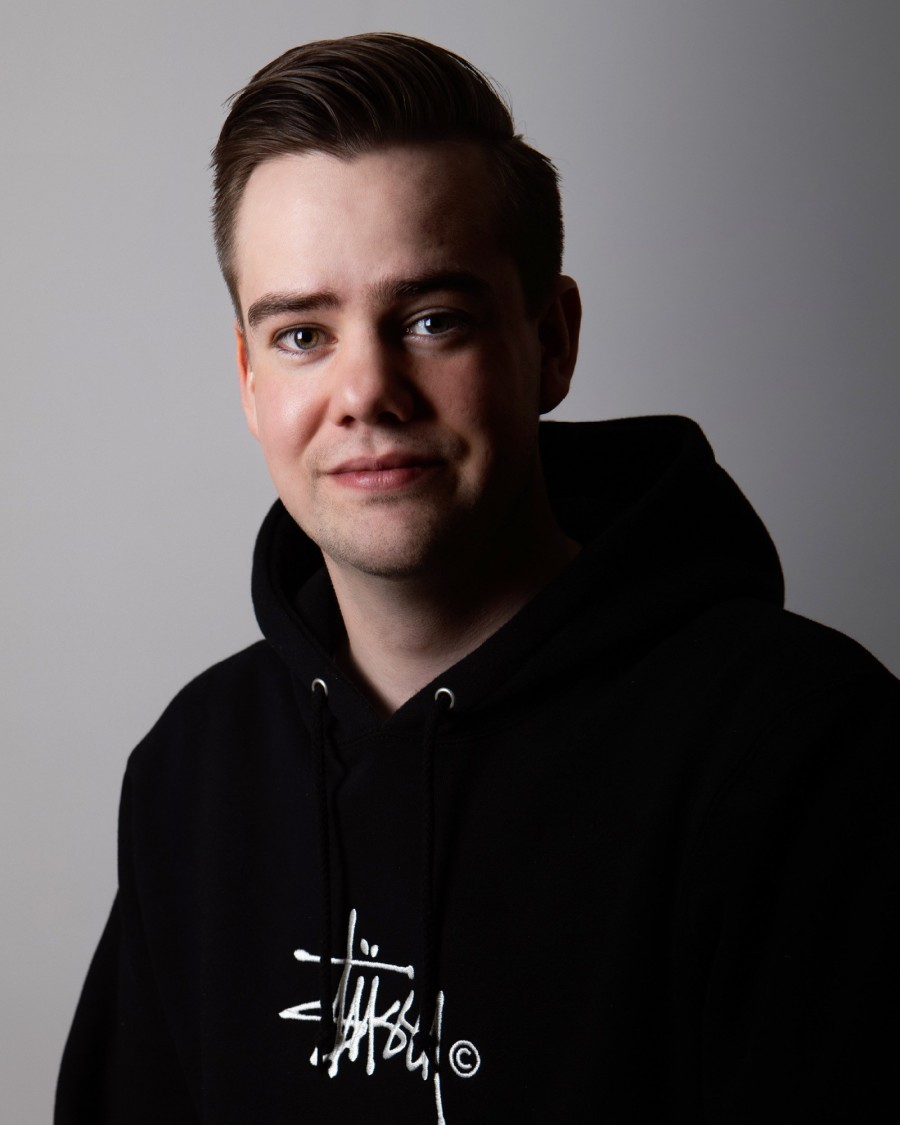 Jóhannes Ágúst Sigurjónsson Portrett mynd af Jóhannesi Ágústi Sigurjónssyni