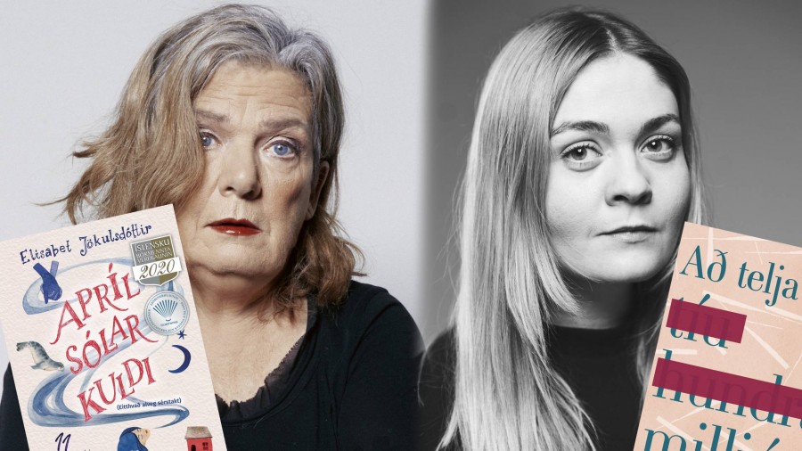Elísabet Jökulsdóttir og Anna Hafþórsdóttir ræða bækur sínar Elísabet Jökulsdóttir og Anna Hafþórsdóttir ræða bækur sínar