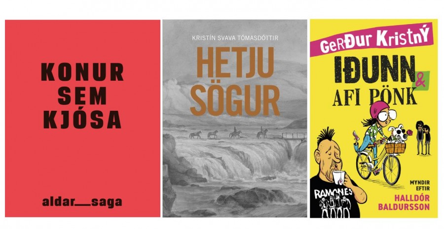 Hetjusögur, Konur sem kjósa og Iðunn & afi pönk Hetjusögur, Konur sem kjósa og Iðunn & afi pönk