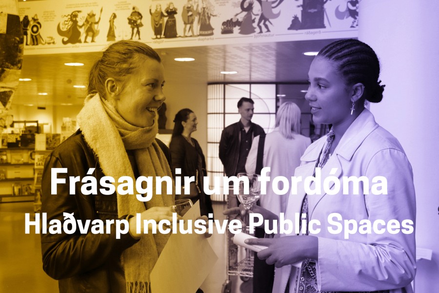 Ewa Marcinek og Chanel Björk Sturludóttir í Inclusive Public Spaces Samtal um fordóma og forréttindi