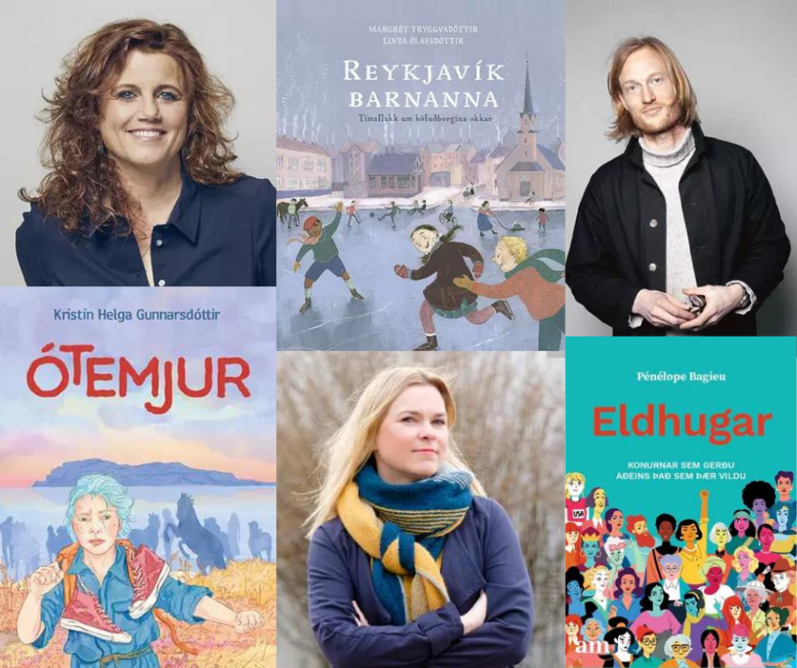 Kristín Helga Gunnarsdóttir, Linda Ólafsdóttir, Sverrir Norland